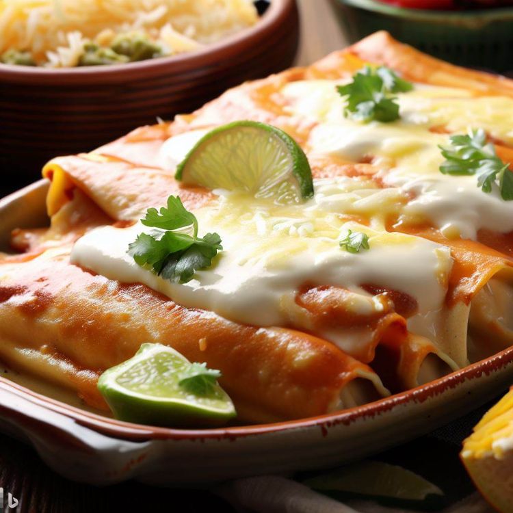 This cream cheese enchilada recipe is so good, you'll want it for both