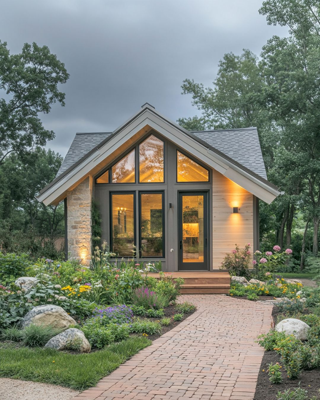 This may appear simple from the outside, but the interior is a ...