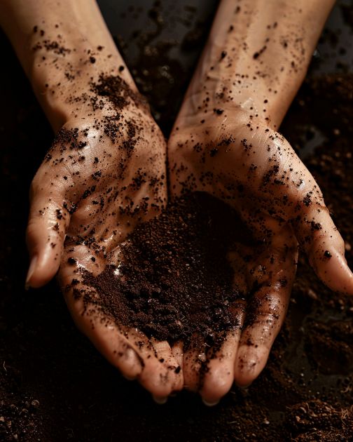 My best friend advocates for rubbing coffee grounds on the skin as an