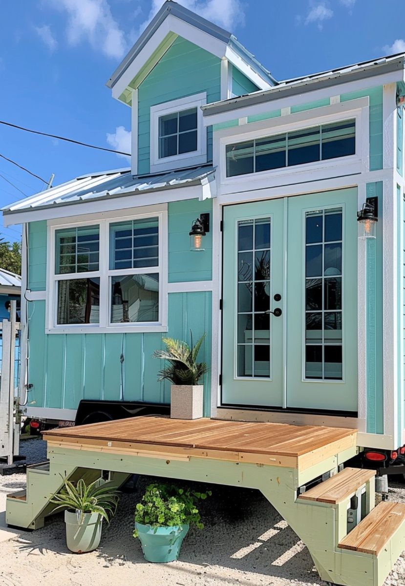 Tour this beachside cottage tiny home. You'll want to move in after ...