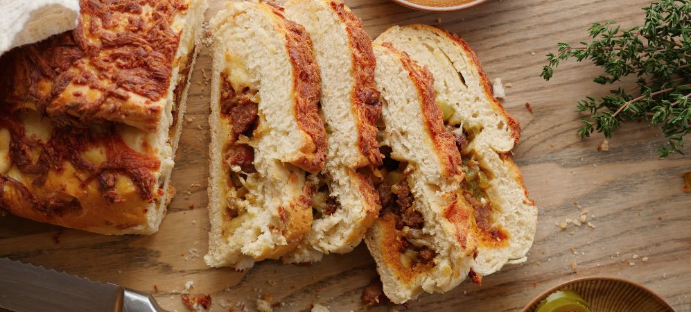 Southern Sausage And Cheese Bread  Recipe and Video