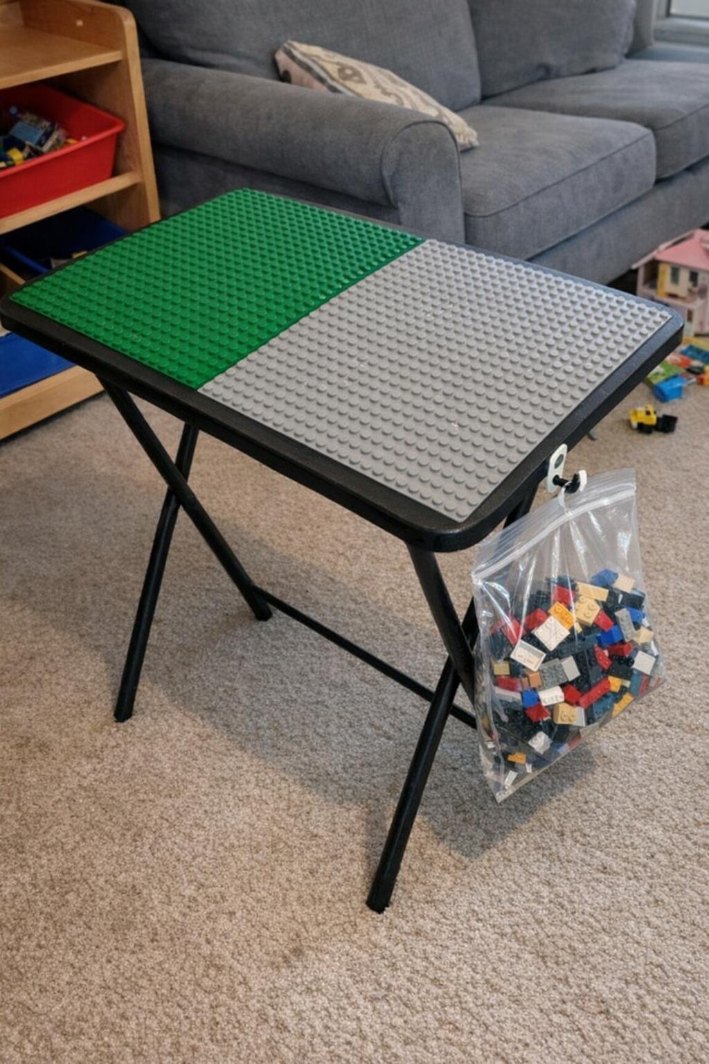 TV tray Lego build table