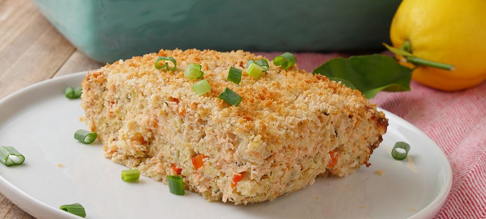 The Best Baked Salmon Cake Casserole – As Good As Grandma's! Recipe and Video