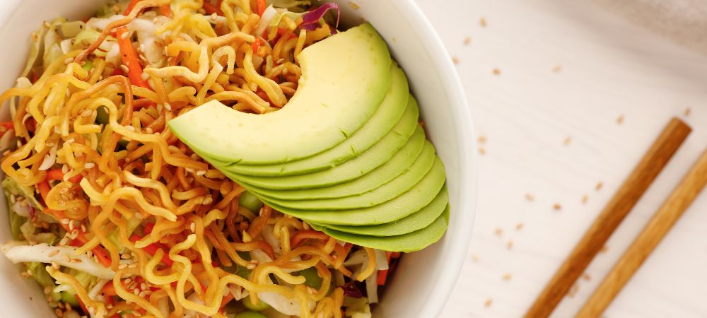 Vegetarian Asian Ramen Coleslaw   Recipe and Video