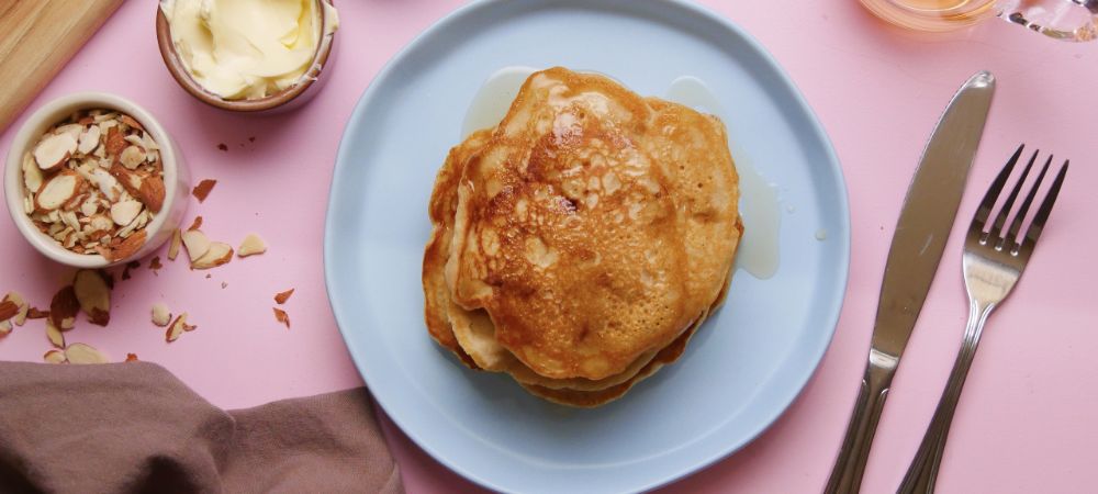 Vegan Banana Pancakes Recipe and Video