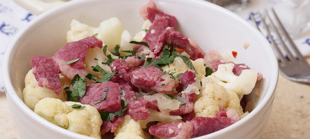 Low-carb Corned Beef Hash Recipe and Video