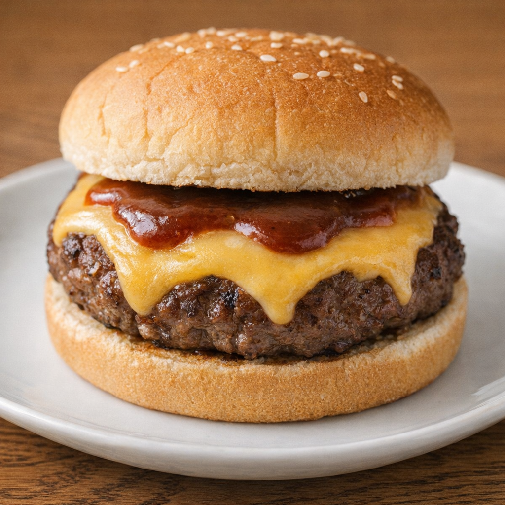 Plain burger variation for picky eaters
