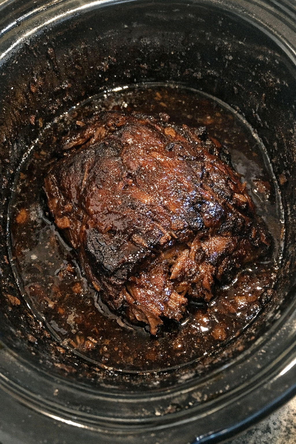 Slow cooker savory end-of-summer dish