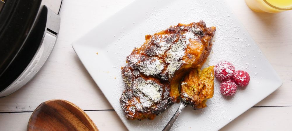 Make Your Pumpkin Spice Dreams Come True With This Dreamy Overnight Breakfast Casserole Recipe and Video