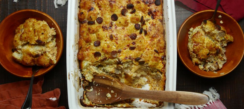 Tater Tot Sausage Breakfast Casserole Recipe and Video