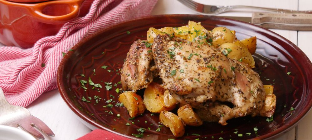 Simply The Best One-pan Greek Chicken And Potatoes Recipe and Video
