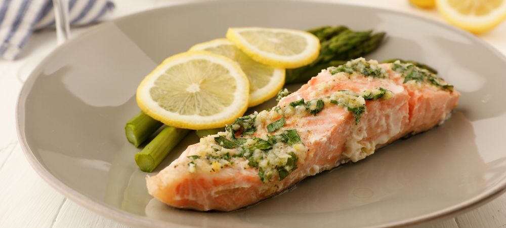 Low-carb Garlic Butter Salmon In Foil Recipe and Video