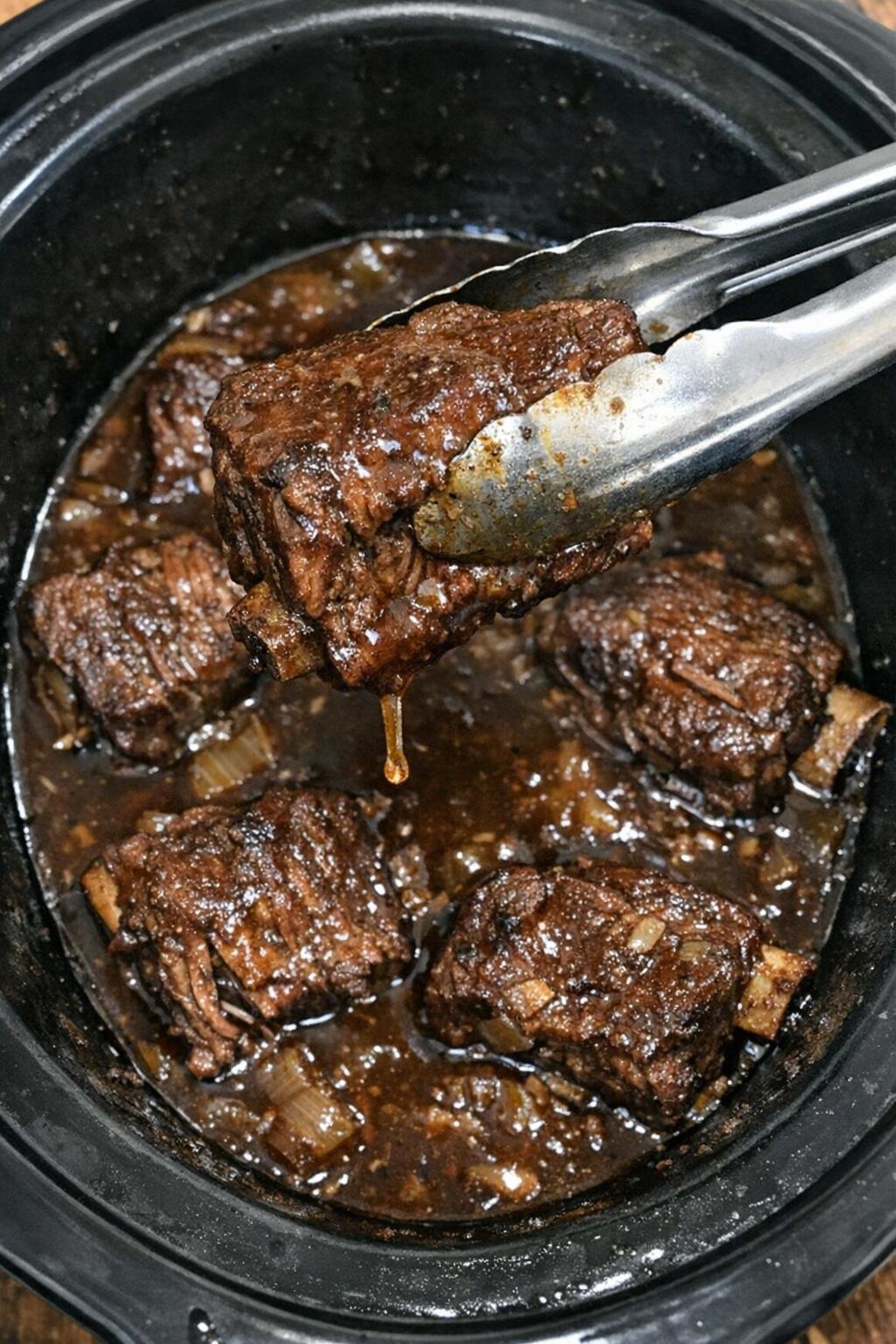 Oksekødsribs i slowcooker