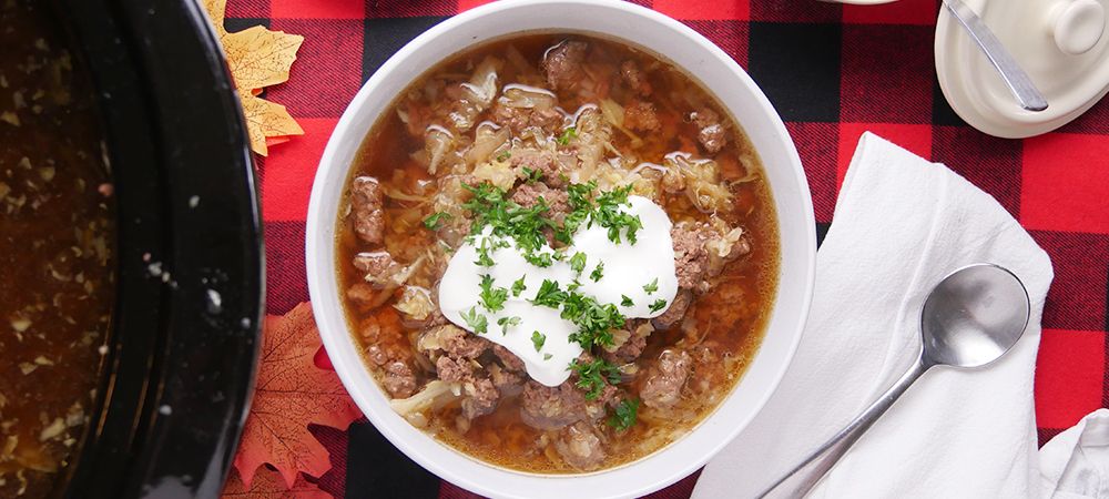 This Hearty Hamburger Cabbage Soup Is Low In Carbs And High In Flavor Recipe and Video