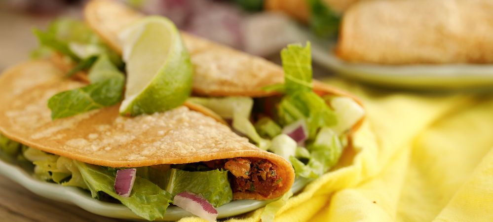 Vegan Tacos With Sun-dried Tomato Walnut Crumble Recipe and Video