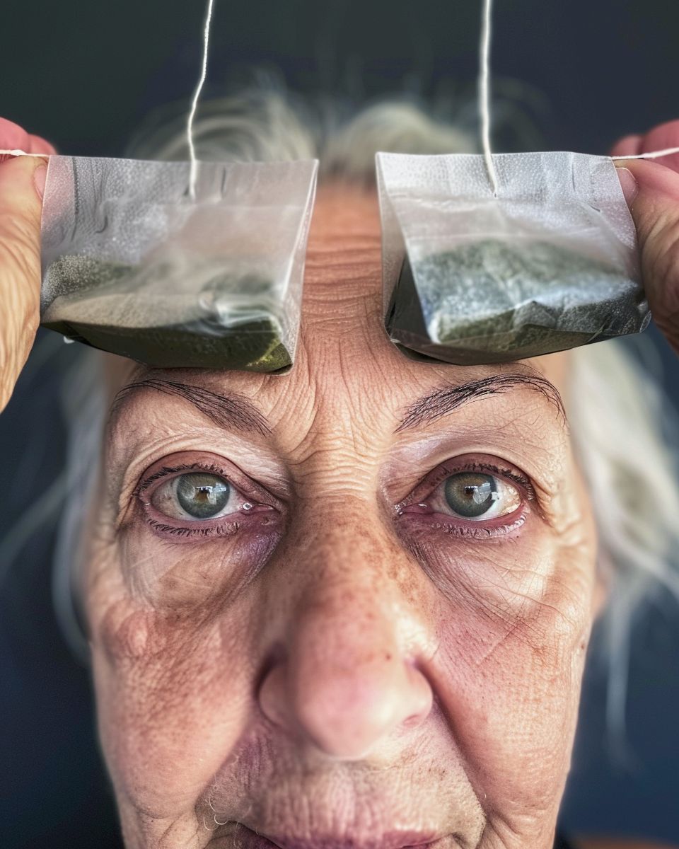 Place chilled tea bags on your eyelids & see this remarkable result