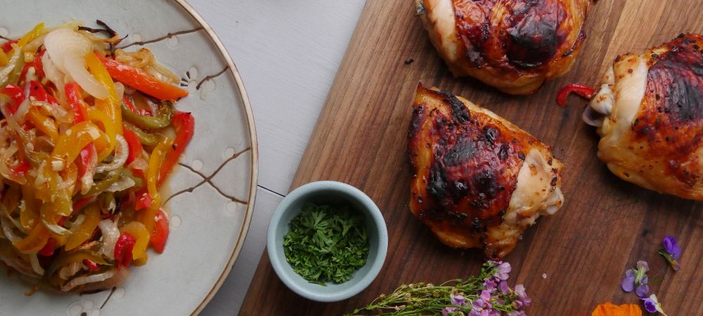 This Sheet Pan Chicken Boasts Thai Influences And Tons Of Flavor Recipe and Video