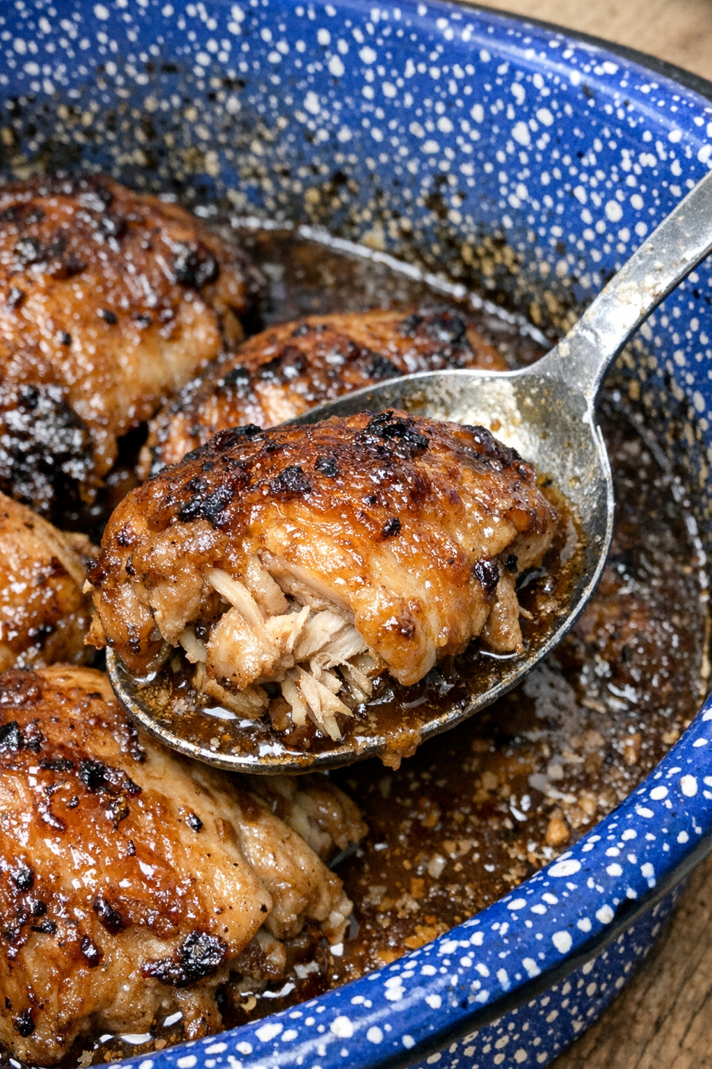 Finished chicken Beaumont in baking dish