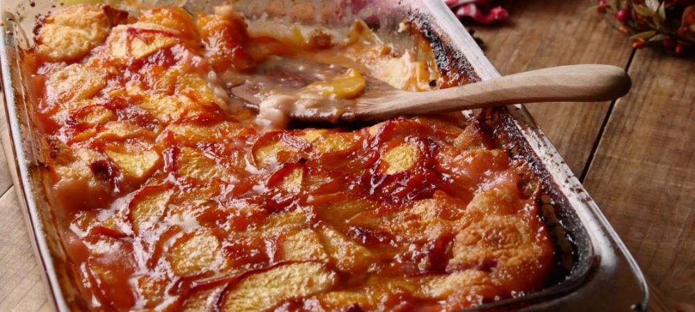 Spread Peach Slices Over Batter For A No-fuss Georgia Delight Recipe and Video