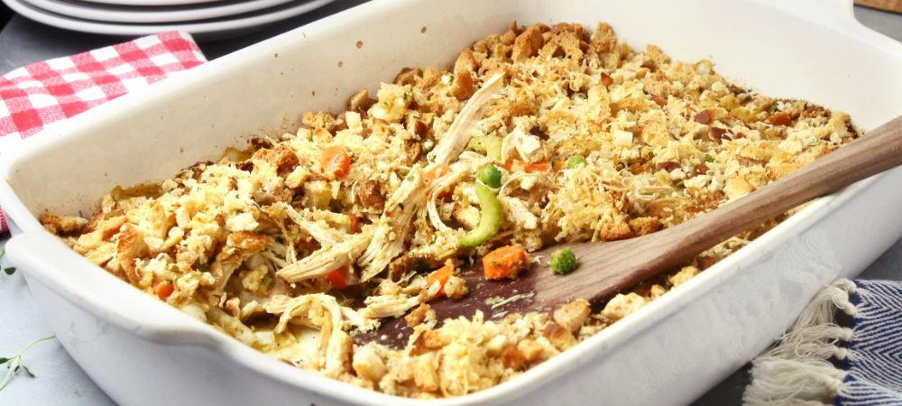This Stuffing Casserole Has An Interior That Feels Like You Spent All Day Over A Hot Stove Recipe and Video