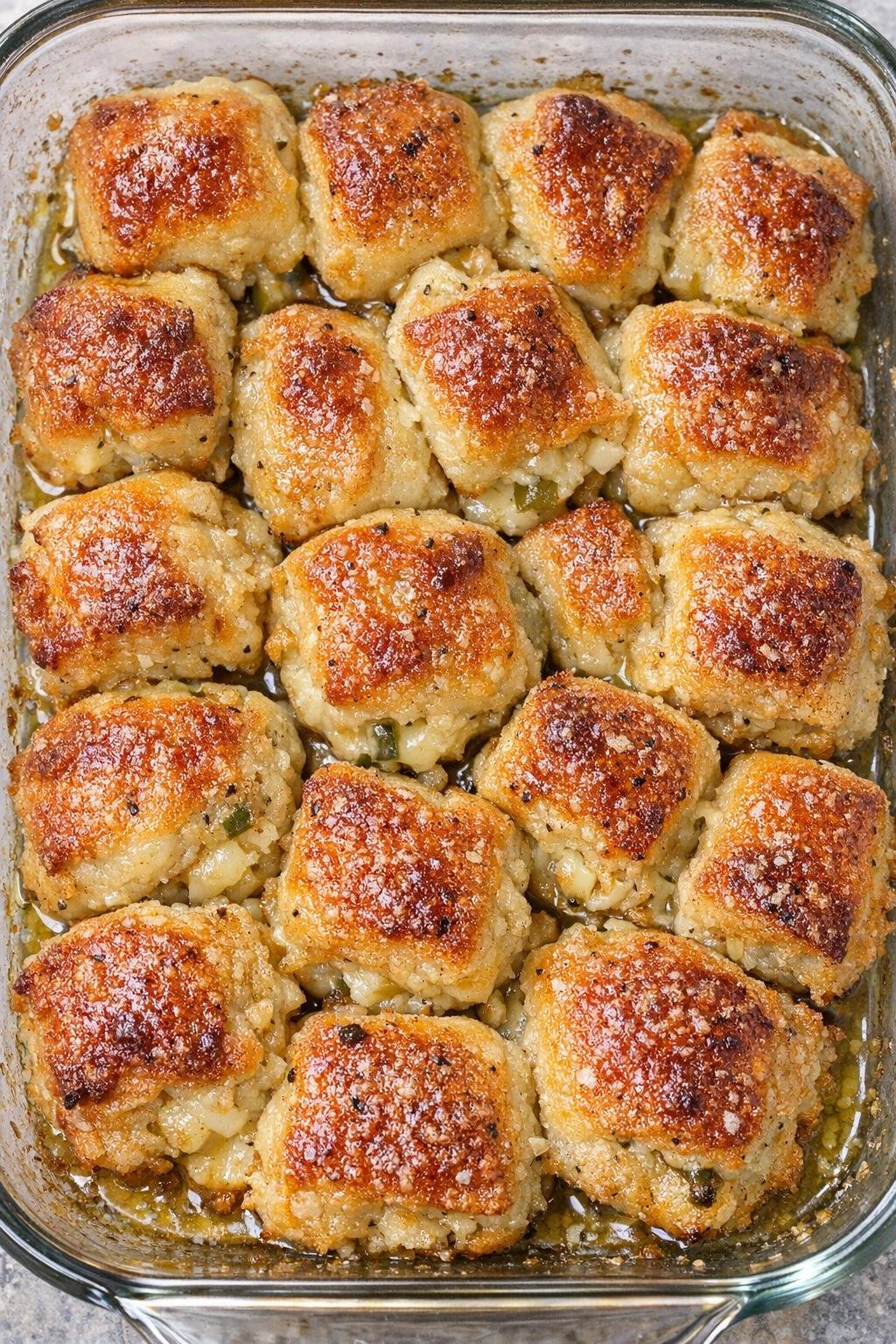 Southern 3-ingredient buttery pepper jack bites fresh from the oven