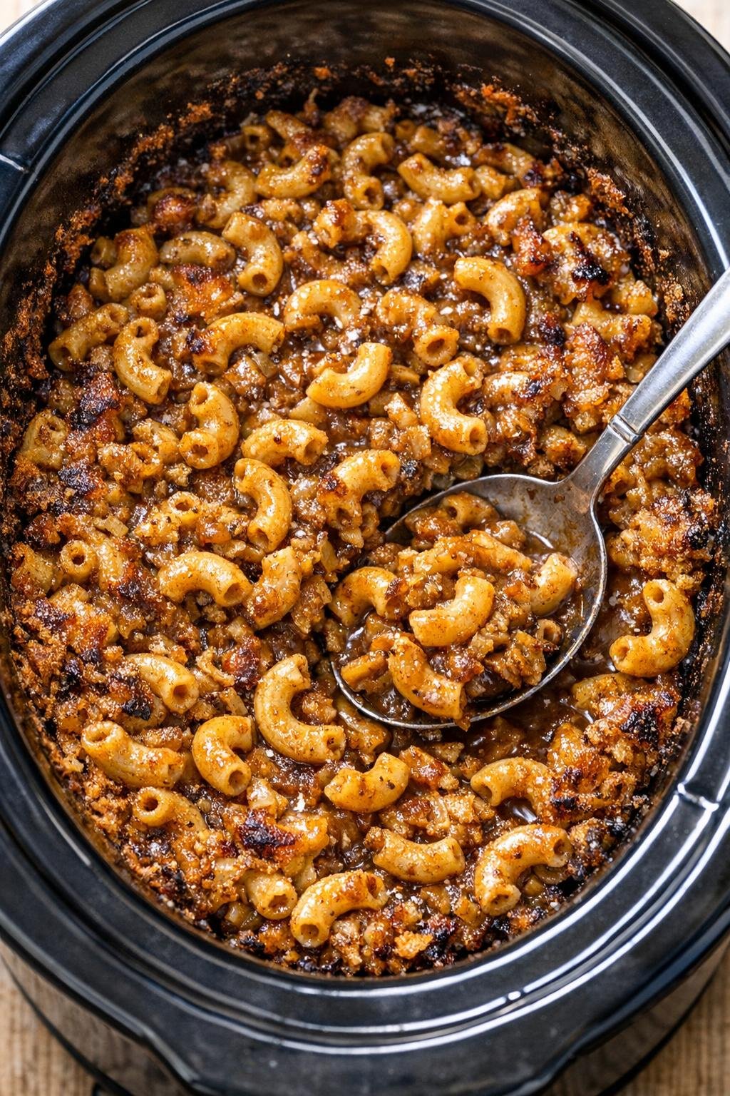 Pasta Tremont gekookt in een slowcooker