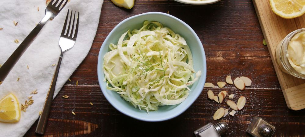 Low-carb Fennel Slaw Recipe and Video