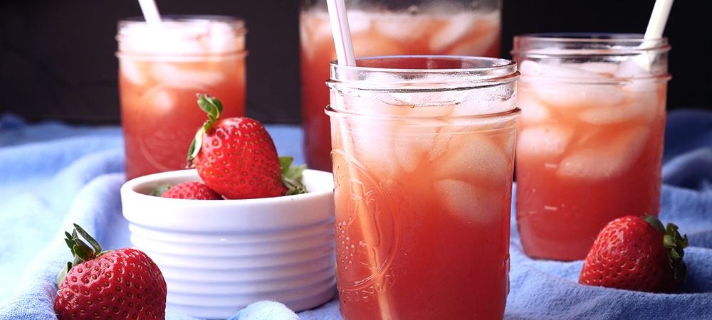 Southern Strawberry Iced Tea Recipe and Video