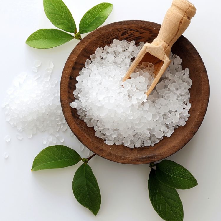 If you rub epsom salt into your hair, this is the remarkable effect