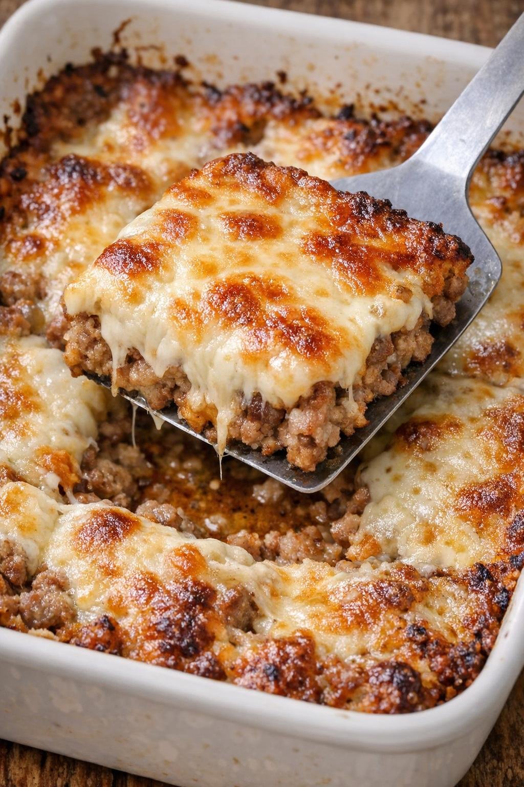Low carb sausage Sheffield bakes ready to serve