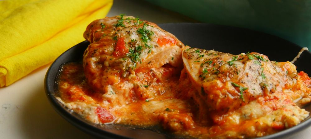 This Lasagna-stuffed Chicken Is A Must-serve At Your Next Family Get-together Recipe and Video
