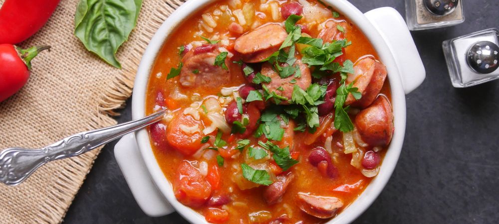 Louisiana Red Beans Instant Pot Jambalaya  Recipe and Video