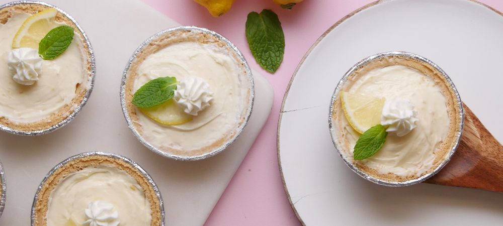 Mini No-bake Lemon Pies Recipe and Video