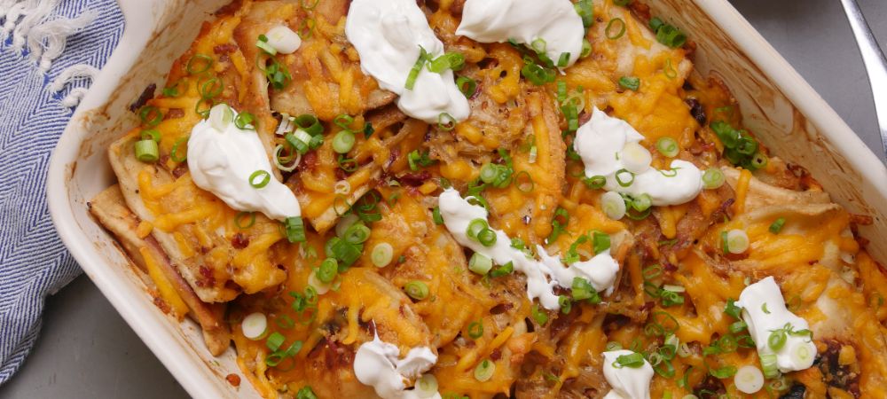 This Pierogi Bake Is The Cheesiest, Baconiest Casserole Ever Recipe and Video