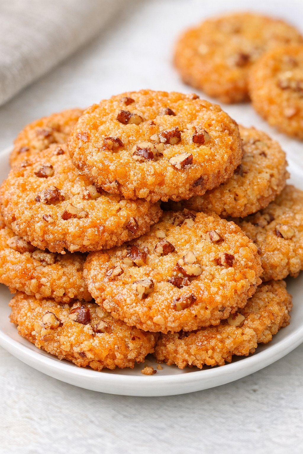 Ekstra skarpe cheddar pecan ost vafler