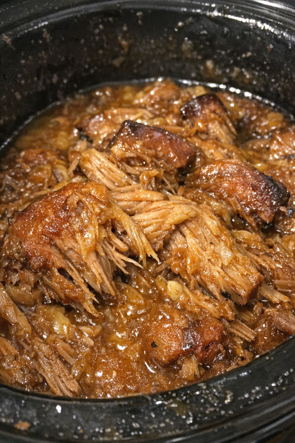 Finished slow cooker casserole