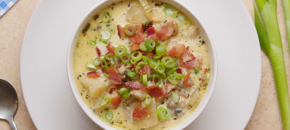Clam Chowder Has Never Been Easier When The Slow Cooker Steps In For The Heavy Lifting Recipe and Video