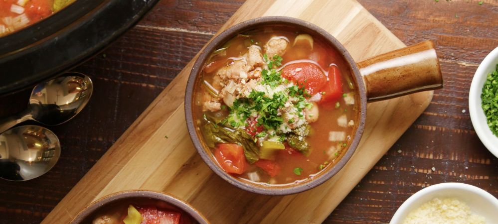 A Tasty Bean And Sausage Soup So Easy, You’ll Never Want Canned Soup Again Recipe and Video