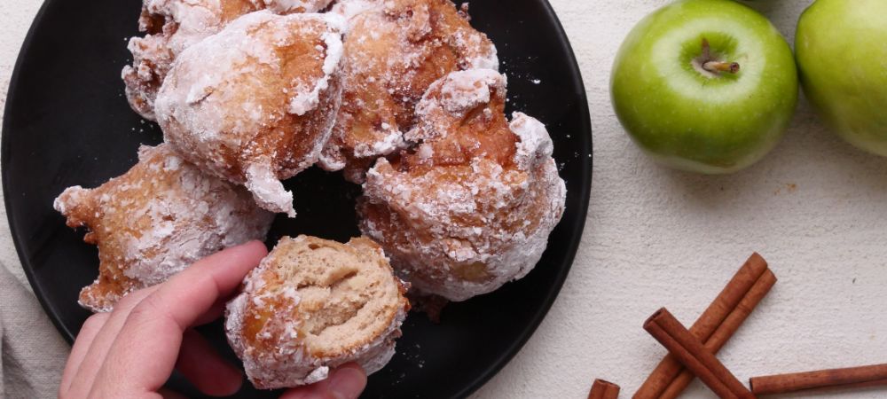 You'll Want To Pull Out The Fryer For These Southern Apple Fritters Recipe and Video