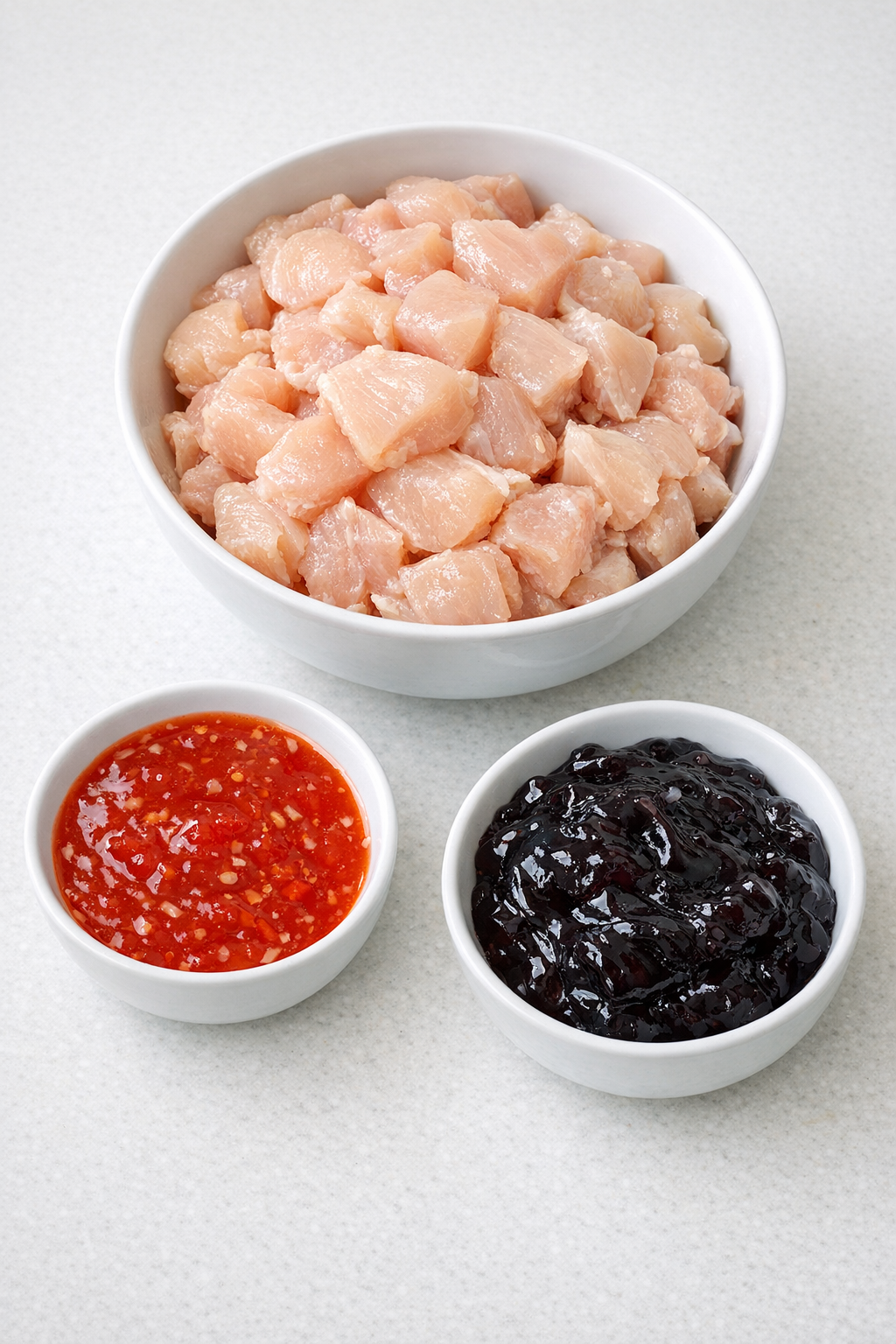 Main ingredients for the slow cooker recipe