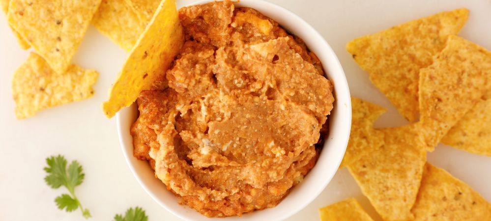 Slow Cooker Bean And Cheese Dip Recipe and Video