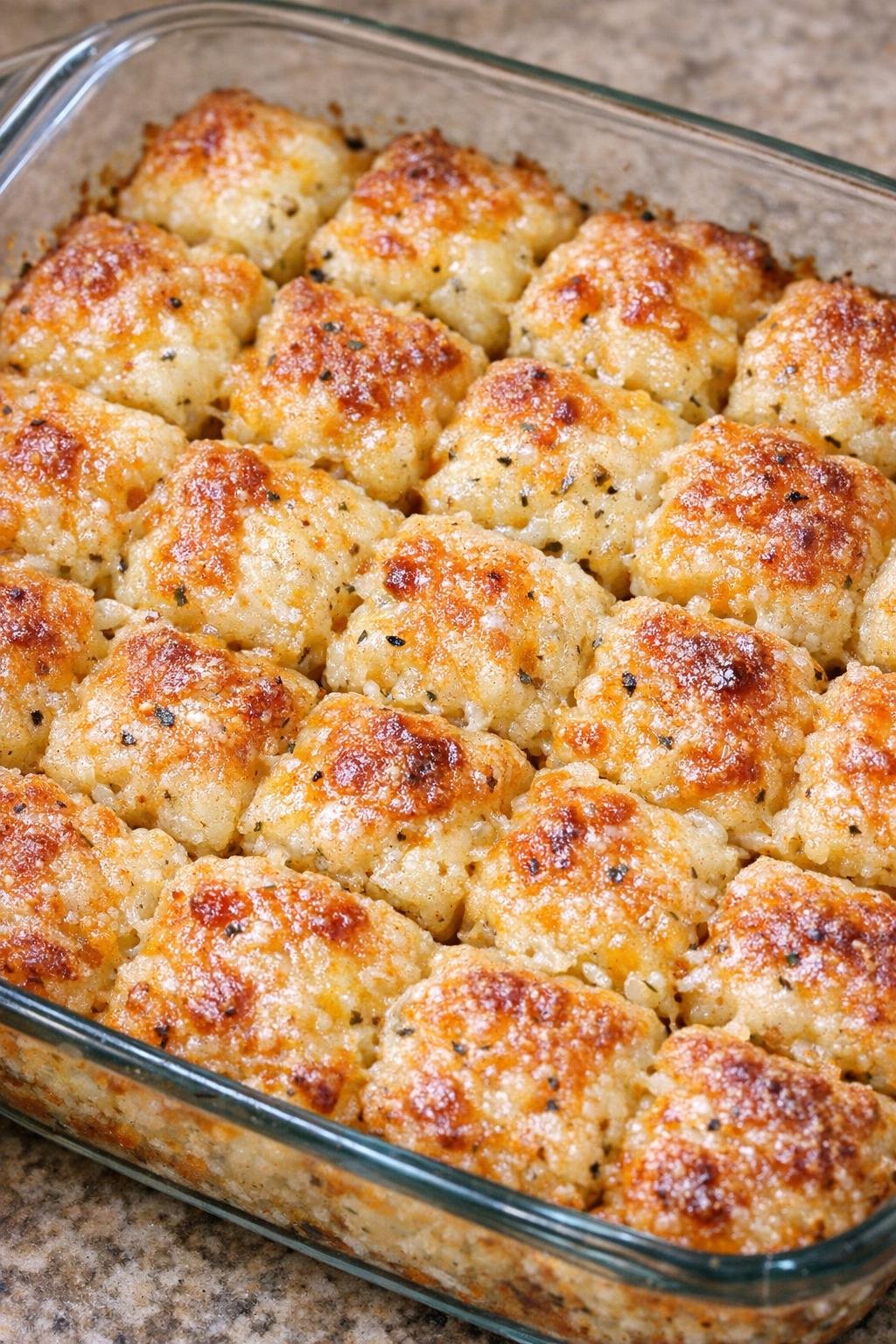 Southern spicy ranch squares fresh from the oven