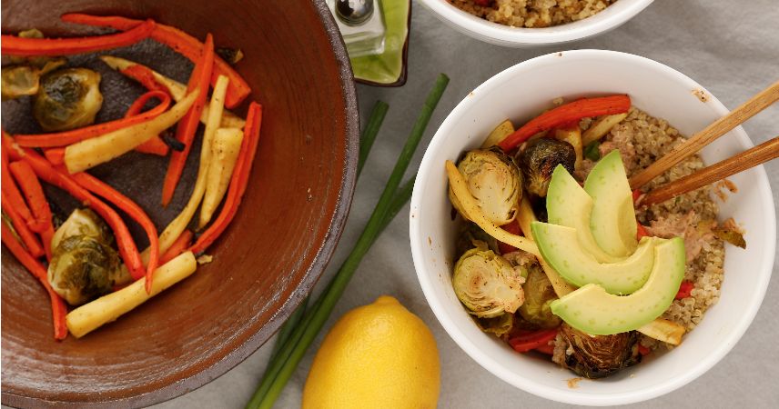 Quinoa Harvest Vegetarian Buddha Bowl  Recipe and Video