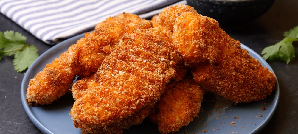 Baked Buffalo Chicken Tenders Are Much Healthier Than Wings (and Just As Tasty!) Recipe and Video