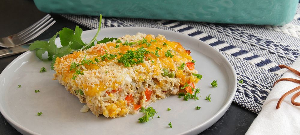 Make This Easy Cheesy Salmon Casserole In Less Than An Hour! Recipe and Video