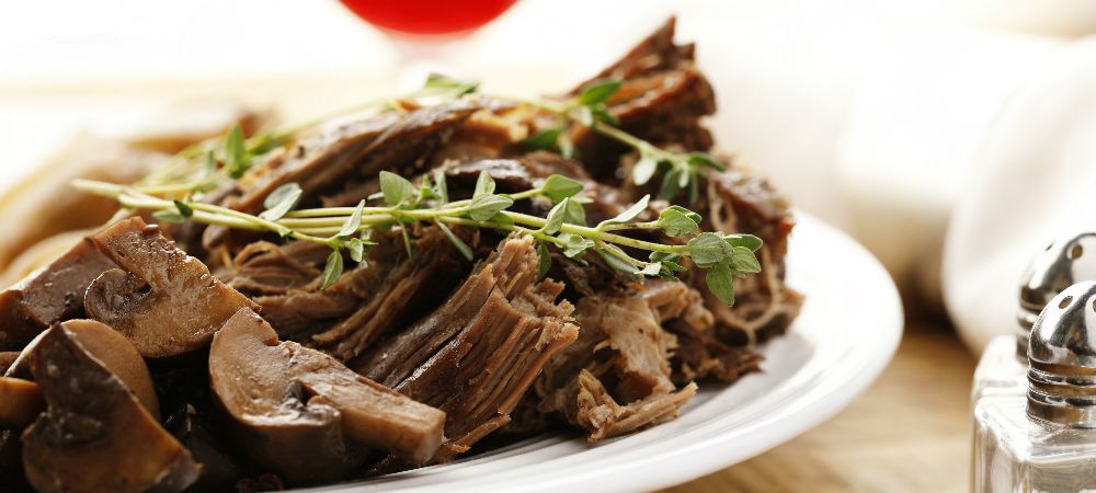 Slow Cooker Mushroom Lover's Pot Roast Recipe and Video