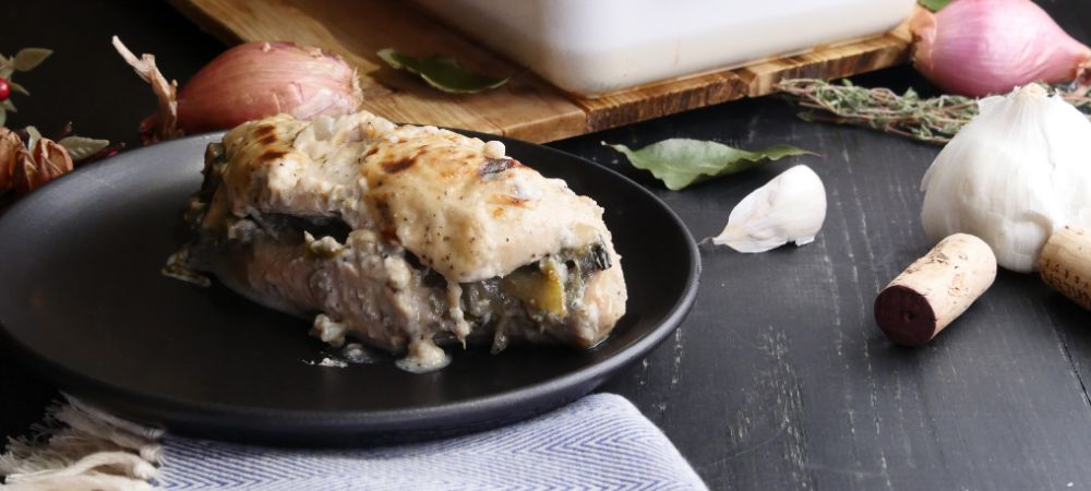 Spinach And Artichoke Stuffed Chicken Recipe and Video