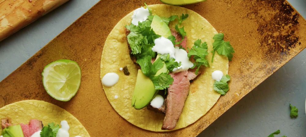 Chili Lime Steak Fajitas  Recipe and Video