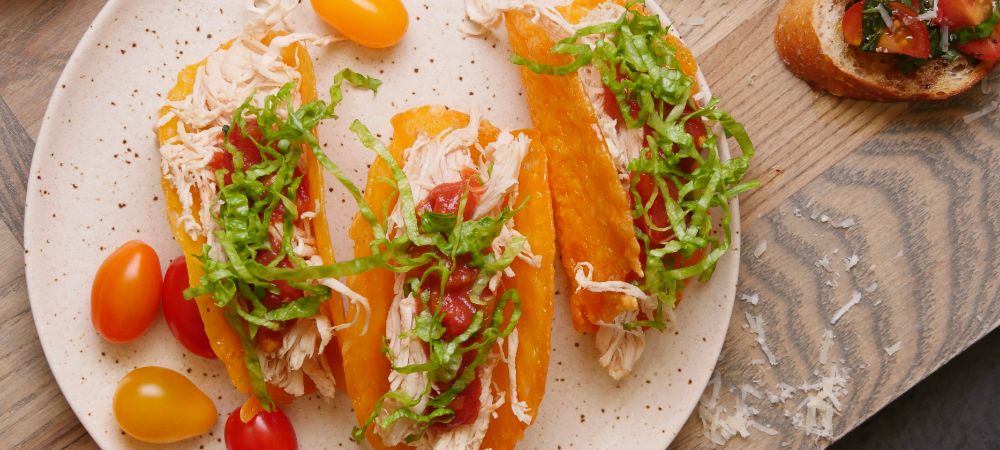 Low-carb Chicken Tacos Recipe and Video